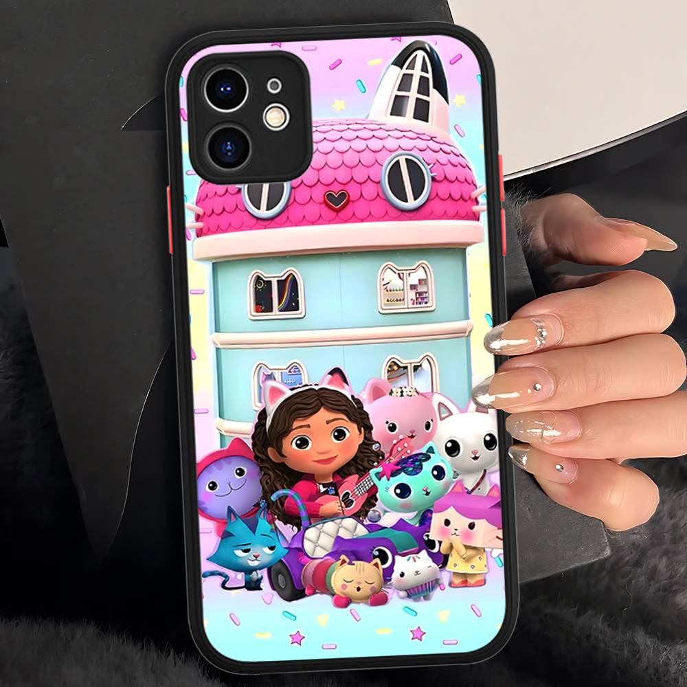 Cute G-Gabbys D-Dollhouse For IPhone 16 15 14 Plus 13 12 11 Pro Max X XS MAX Translucent Matte Shockproof Cover iphone 11
Cute G-Gabbys D-Dollhouse For IPhone 16 15 14 Plus 13 12 11 Pro Max X XS MAX Translucent Matte Shockproof Cover iphone 11