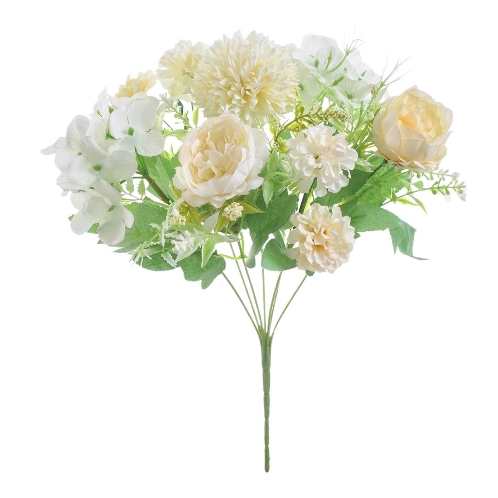 1PC Single Stem Artificial Flower Realistic Faux Flower For Home Wedding Decor Fade Resistant Fake Flower For Indoor Outdoor Decor One Size білий
1PC Single Stem Artificial Flower Realistic Faux Flower For Home Wedding Decor Fade Resistant Fake Flower For Indoor Outdoor Decor One Size білий