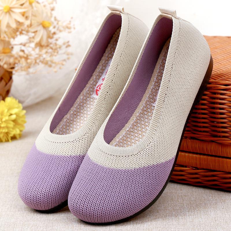 Spring and autumn shoes women s single shoes flat-soled soft-soled flying woven shoes comfortable one-pedal casual shoes 35 фіолетовий
Spring and autumn shoes women s single shoes flat-soled soft-soled flying woven shoes comfortable one-pedal casual shoes 35 фіолетовий