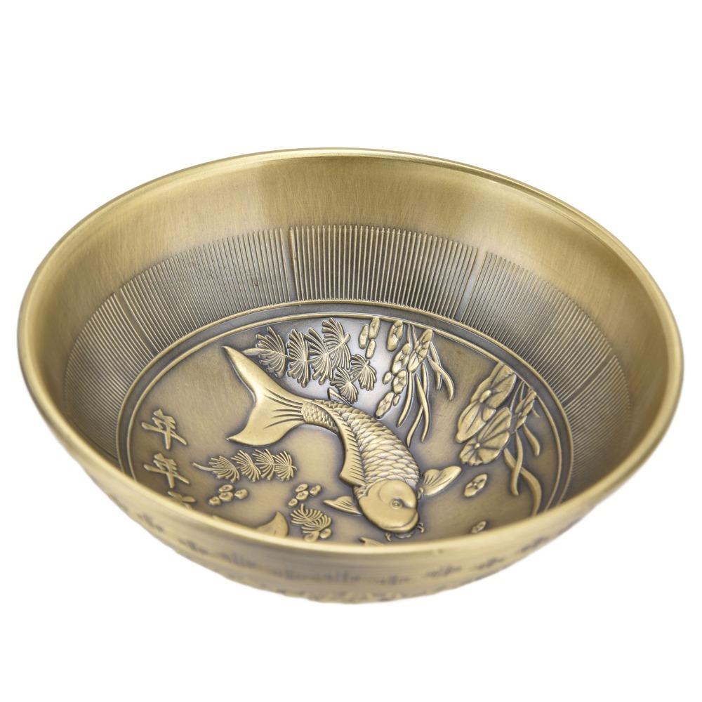 Double Fish Incense Holder Bowl Shape Aroma Stove Decorative Incense Burner Home Decor Bronze
Double Fish Incense Holder Bowl Shape Aroma Stove Decorative Incense Burner Home Decor Bronze