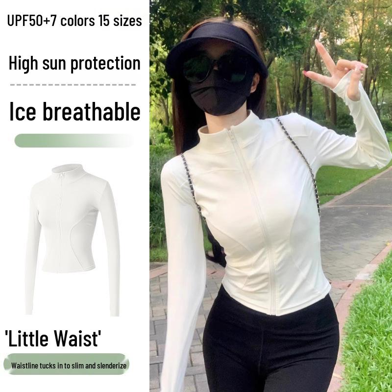 Women s Ice Silk Sun Protection Slim-Fit Cardigan Jacket - Summer 2025 Yoga Fitness Top XXXXL
Women s Ice Silk Sun Protection Slim-Fit Cardigan Jacket - Summer 2025 Yoga Fitness Top XXXXL
