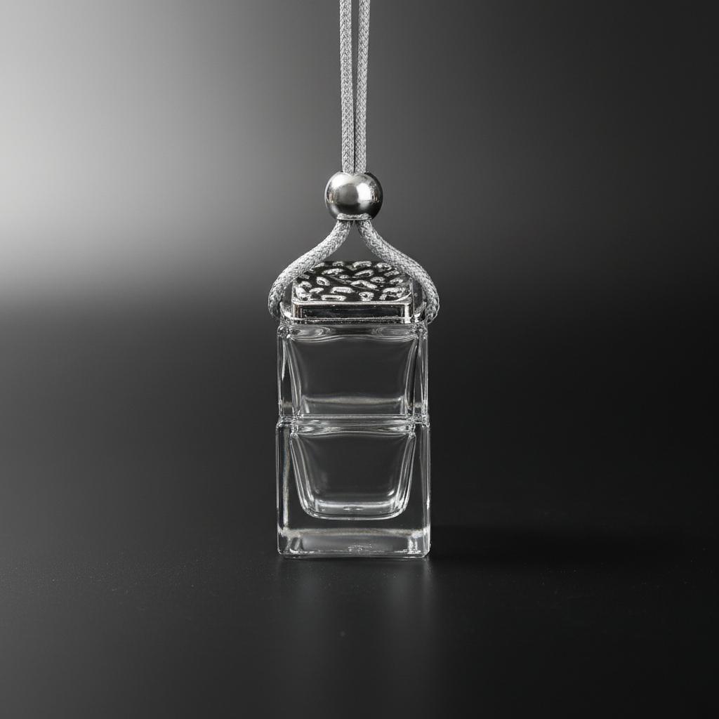 Square Glass Car Perfume Bottle 10ml Water Cube Design Essential Oil Container with Hanging Rope срібний
Square Glass Car Perfume Bottle 10ml Water Cube Design Essential Oil Container with Hanging Rope срібний