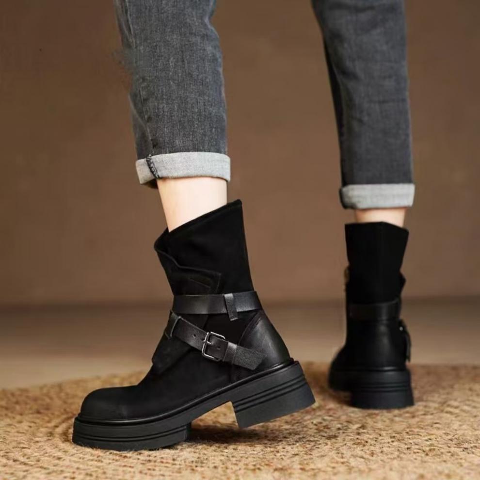 Осенние полые ботинки Maillard до середины икры, ковбойские сапоги в западном стиле, ретро женские сапоги 39 чёрный
Осенние полые ботинки Maillard до середины икры, ковбойские сапоги в западном стиле, ретро женские сапоги 39 чёрный