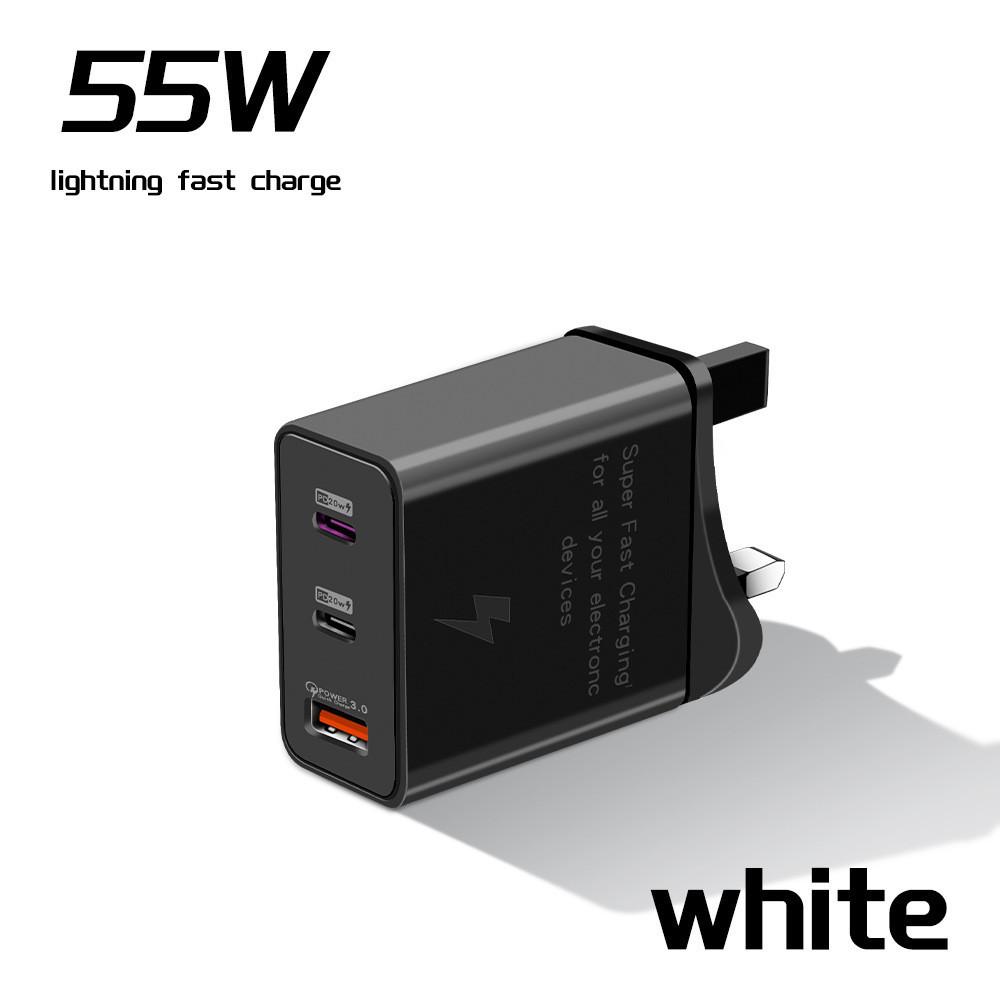 Xiaomi Samsung 55w Charger Adapter For Eu Us And Uk Fast Charging Multiple Type-c Ports Certified) Black UK
Xiaomi Samsung 55w Charger Adapter For Eu Us And Uk Fast Charging Multiple Type-c Ports Certified) Black UK
