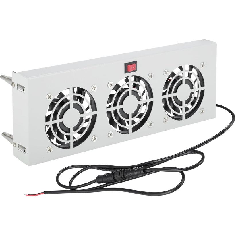 12V RV Refrigerator Fan, Ultra Quiet Refrigerator Evaporator Fin Fan with Three 2.5 Powered Fans, 4200 RPM Prevent Frost/Ice Buildup, Keeps Food
12V RV Refrigerator Fan, Ultra Quiet Refrigerator Evaporator Fin Fan with Three 2.5 Powered Fans, 4200 RPM Prevent Frost/Ice Buildup, Keeps Food