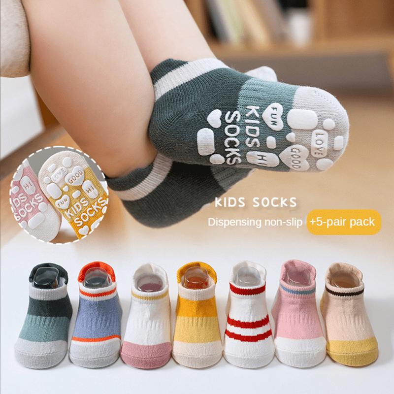 5Pair Baby Anti Slip Adhesive Boat Socks 0-3Year Kids Spring Autumn Low Cut Floor Sock Cute Cartoon Animals Toddler Cotton Socks fit 0-1 years
5Pair Baby Anti Slip Adhesive Boat Socks 0-3Year Kids Spring Autumn Low Cut Floor Sock Cute Cartoon Animals Toddler Cotton Socks fit 0-1 years