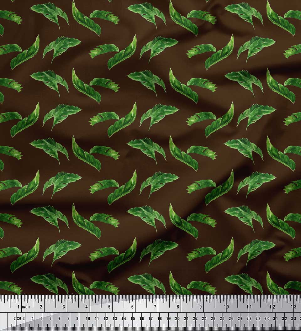 Тканина для рукоділля Soimoi Brown Poly Crepe Fabric Palm Leaves Printed на метри 42 дюйма 42 Inch Wide - Poly Crepe зелений
Тканина для рукоділля Soimoi Brown Poly Crepe Fabric Palm Leaves Printed на метри 42 дюйма 42 Inch Wide - Poly Crepe зелений