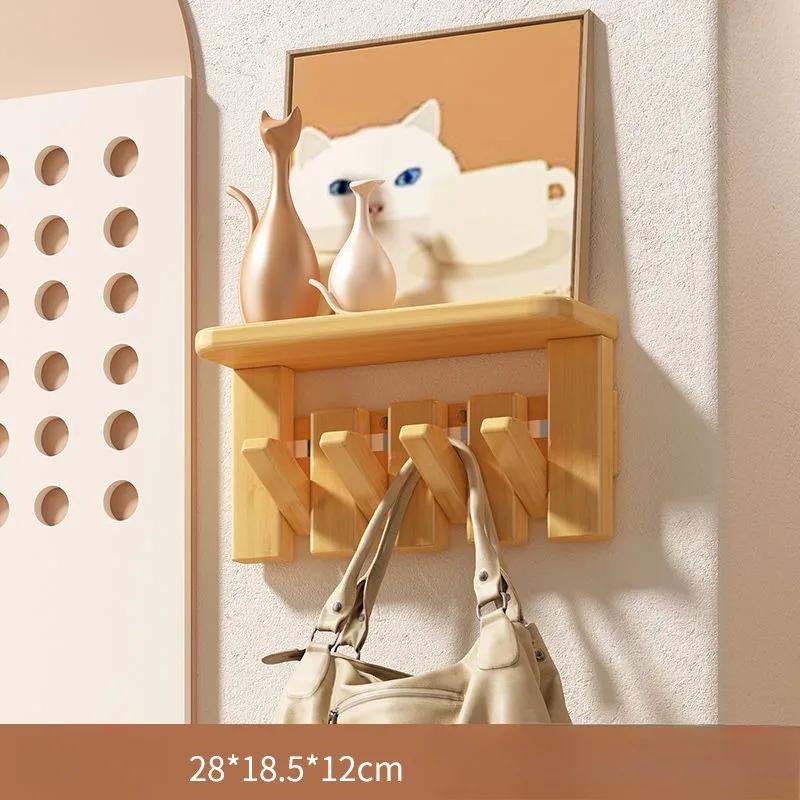 Современная скандинавская креативная настенная вешалка для одежды из массива дерева, роскошные вешалки для одежды для гостиной и спальни, бытовое хранение, домашняя мебель
Современная скандинавская креативная настенная вешалка для одежды из массива дерева, роскошные вешалки для одежды для гостиной и спальни, бытовое хранение, домашняя мебель