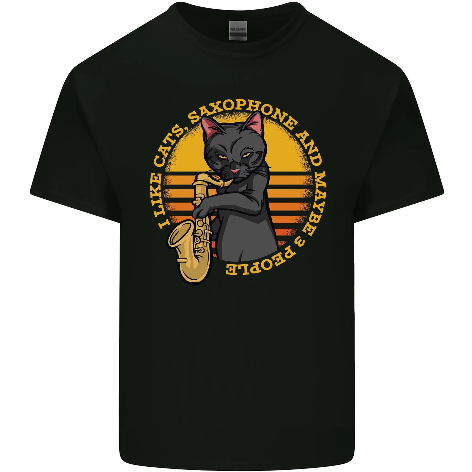 I Like Cats Saxophones & Maybe 3 People Kids T-Shirt Childrens L
I Like Cats Saxophones & Maybe 3 People Kids T-Shirt Childrens L
