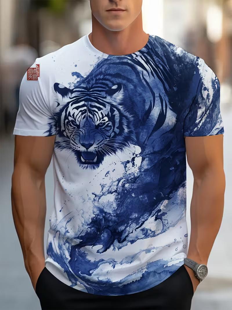 Men s Retro 3D Graphic Print T-Shirt - Perfect for Daily Wear and Vacation S
Men s Retro 3D Graphic Print T-Shirt - Perfect for Daily Wear and Vacation S