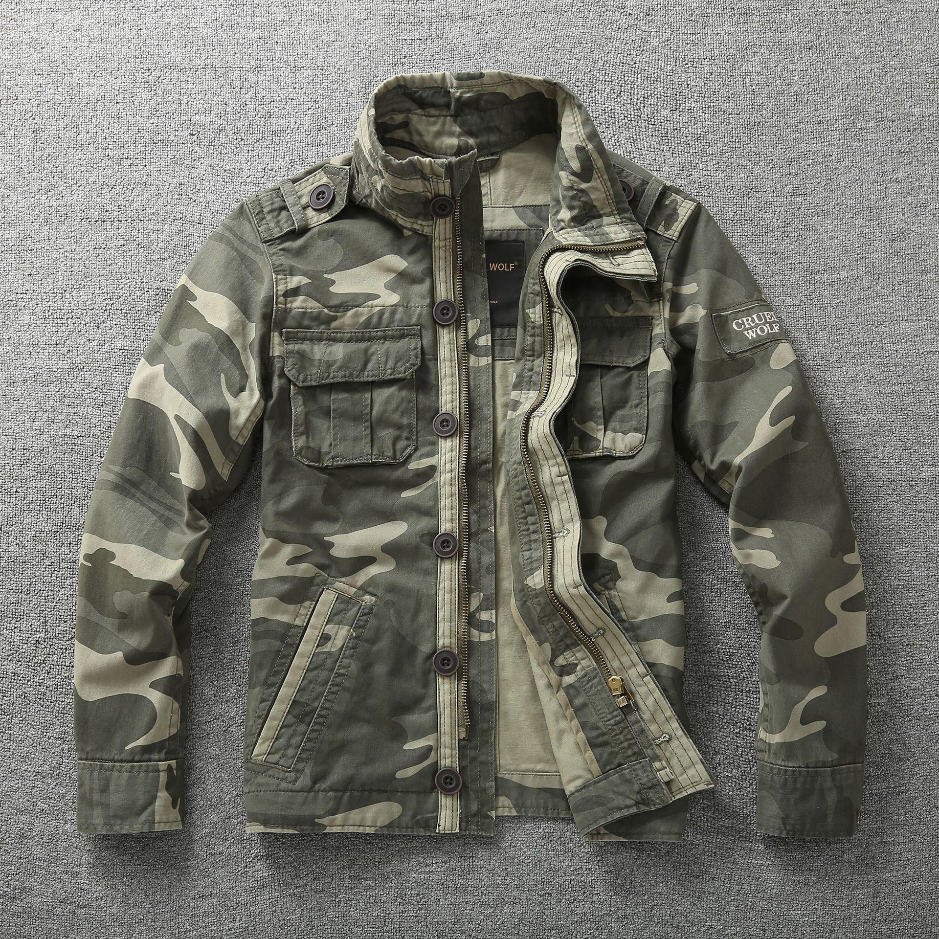 Men s Autumn Workwear Camouflage Jacket - Trendy, High-Quality Winter Coat XXXL
Men s Autumn Workwear Camouflage Jacket - Trendy, High-Quality Winter Coat XXXL