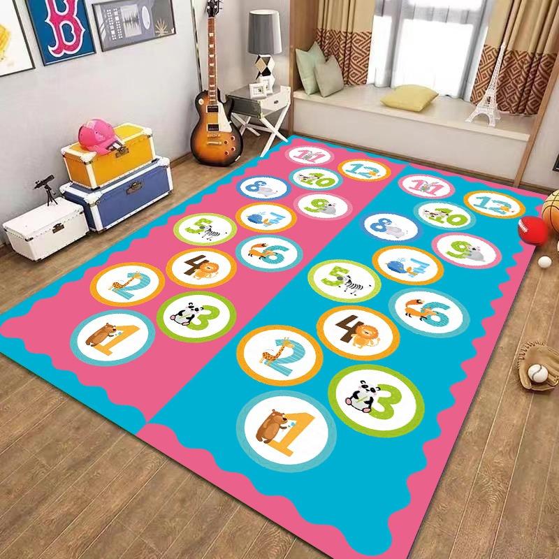 Cute Cartoon Educational Pattern Carpet Non Slip Soft Rug For Kids Room Playroom Living Room Bedroom Home Decor Children Use 40x60CM
Cute Cartoon Educational Pattern Carpet Non Slip Soft Rug For Kids Room Playroom Living Room Bedroom Home Decor Children Use 40x60CM