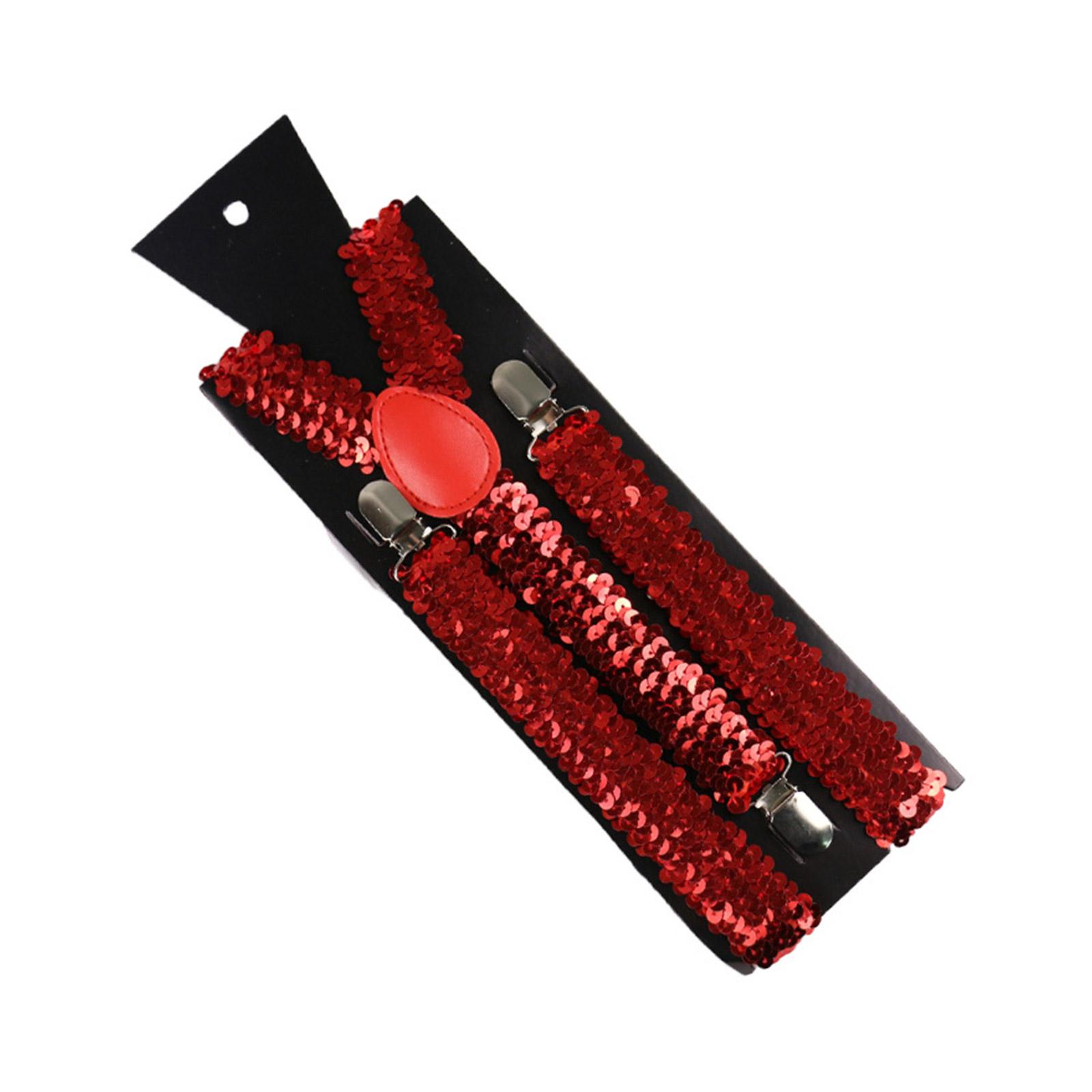 Sequin Suspenders for Skirt Jeans Elastic Wide Y Shape Back Suspender for Men Woman Heavy Duty Belt Christmas Gifts красный
Sequin Suspenders for Skirt Jeans Elastic Wide Y Shape Back Suspender for Men Woman Heavy Duty Belt Christmas Gifts красный