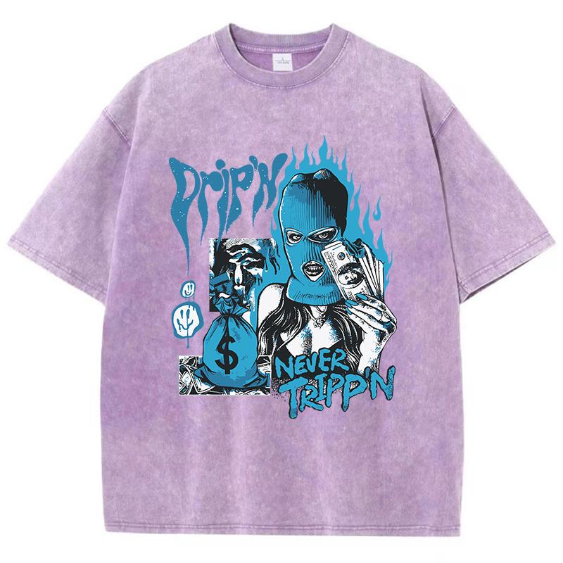 Street Womens Acid Wash T-Shirts Masked Woman Manga Printing Tees Oversize Distressed Crewneck Cotton Tops Clothes 3XL
Street Womens Acid Wash T-Shirts Masked Woman Manga Printing Tees Oversize Distressed Crewneck Cotton Tops Clothes 3XL