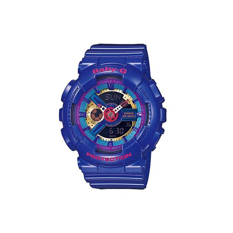 Casio Baby-G Theme Series Cool Sports Watch Quartz Movement Resin Strap Women watches Gray BA-112-2A Blue Strap
Casio Baby-G Theme Series Cool Sports Watch Quartz Movement Resin Strap Women watches Gray BA-112-2A Blue Strap
