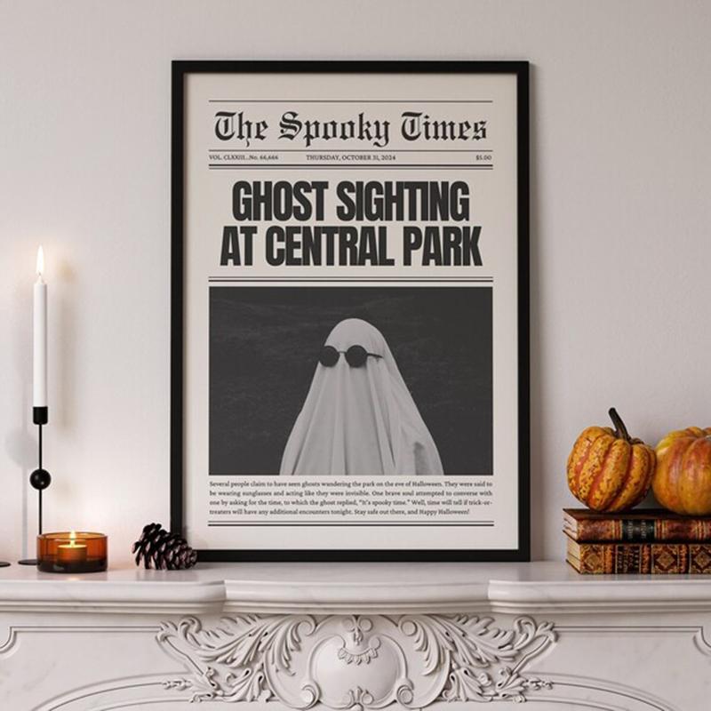 Halloween Ghost Poster Cute Ghost Forest Canvas Printing Poster Wall Art Festival Decoration Painting for Home Living Room Decor 21X30CMNo Framed
Halloween Ghost Poster Cute Ghost Forest Canvas Printing Poster Wall Art Festival Decoration Painting for Home Living Room Decor 21X30CMNo Framed