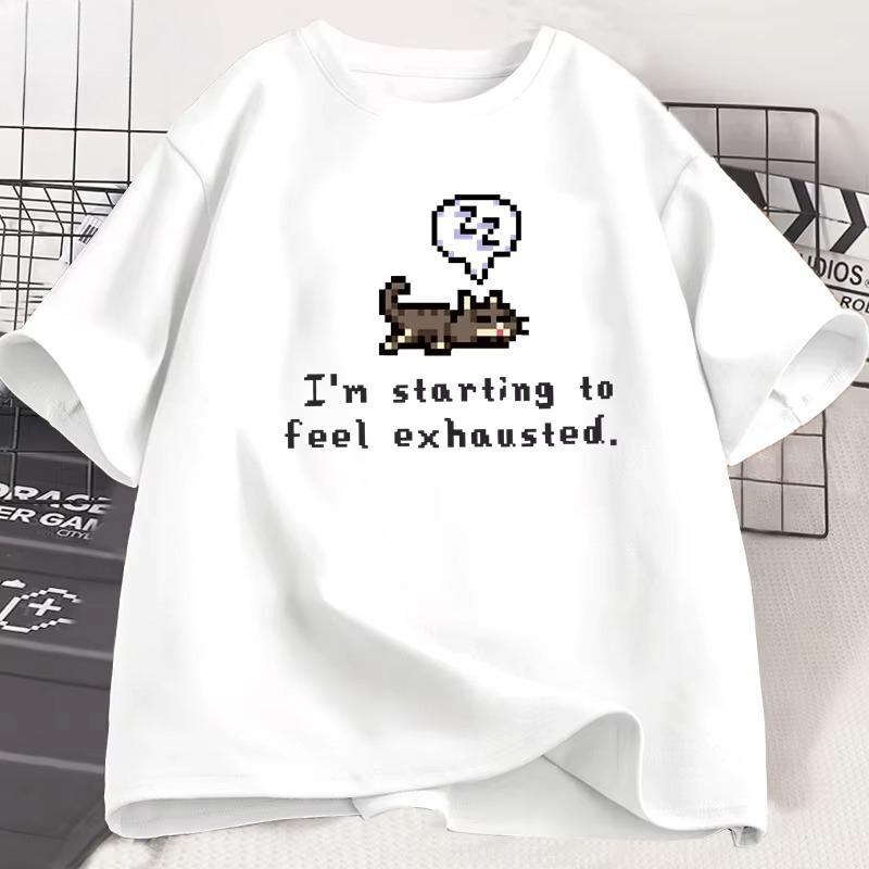I m Starting To Feel Exhaustedgraphci T Shirts Stardew Valley Sleepy Cat Print T Shirt Gamer Lover Cotton Short Sleeve Tshirt... S разноцветный
I m Starting To Feel Exhaustedgraphci T Shirts Stardew Valley Sleepy Cat Print T Shirt Gamer Lover Cotton Short Sleeve Tshirt... S разноцветный