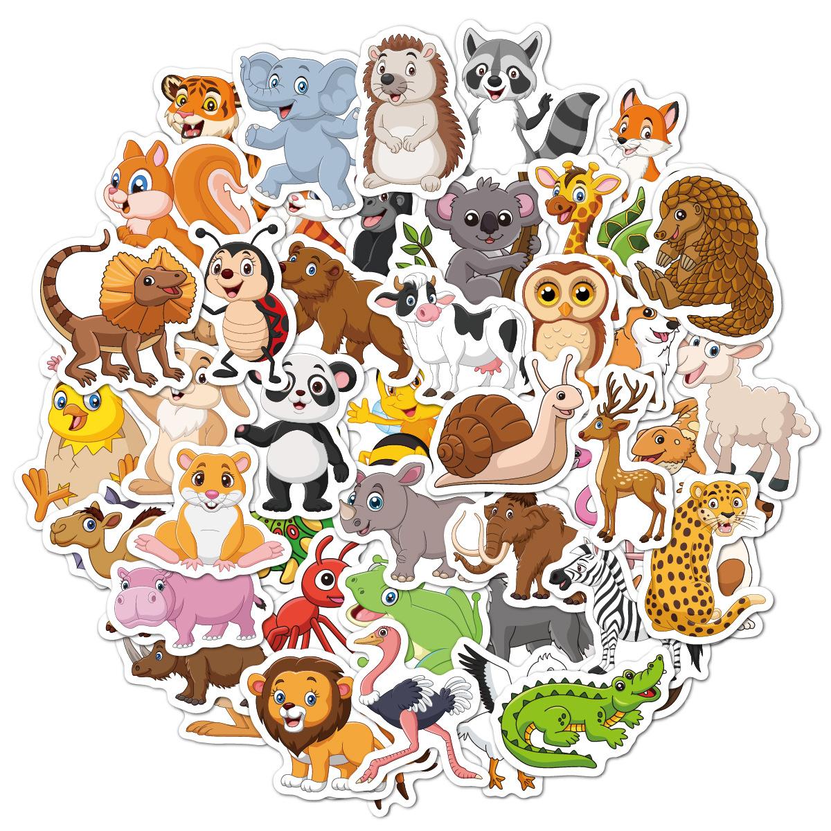 Children s Cartoon Animal Stickers 50 Toys Set Decorative Water Cup Big Belly Cup Waterproof Small Size Children s Stickers
Children s Cartoon Animal Stickers 50 Toys Set Decorative Water Cup Big Belly Cup Waterproof Small Size Children s Stickers