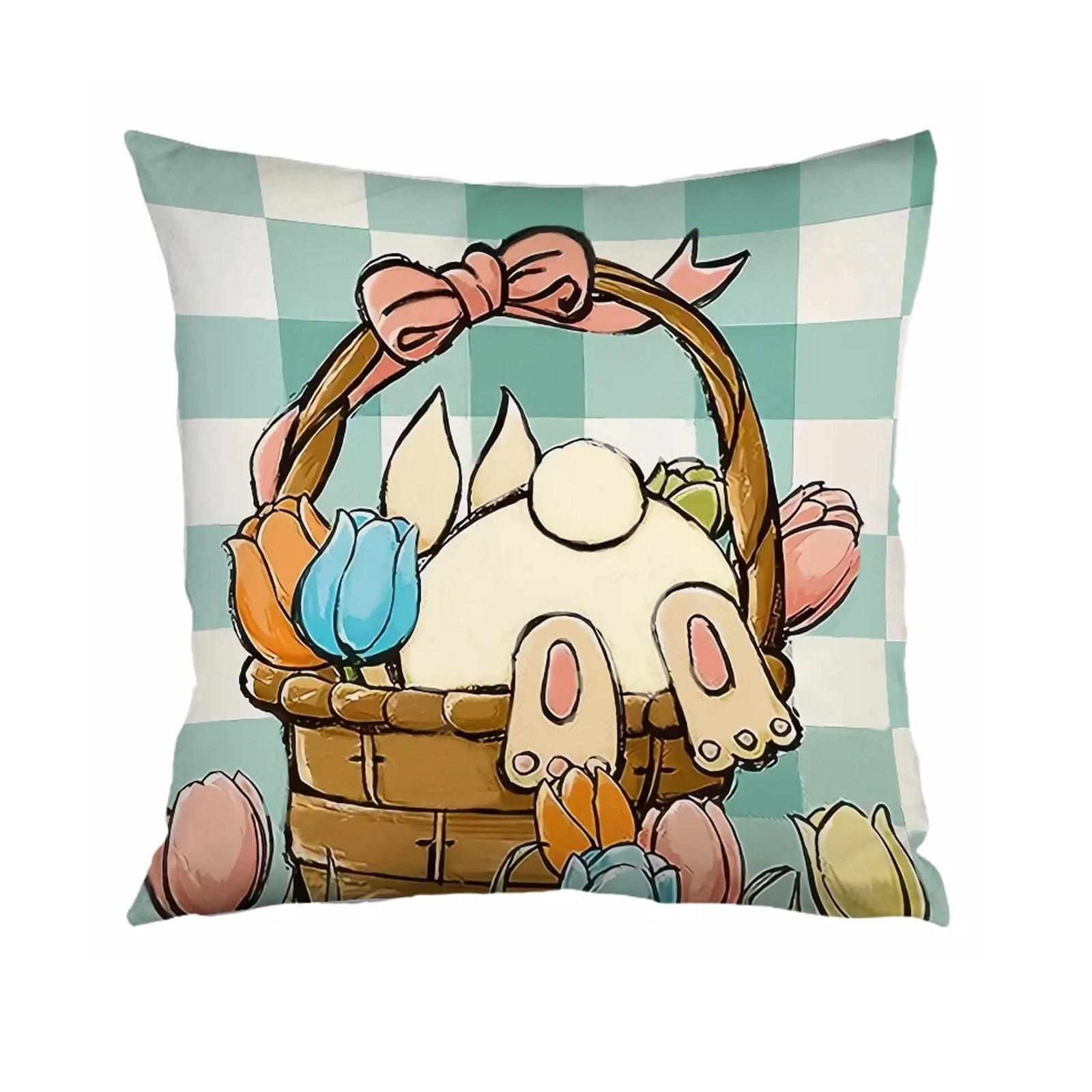 Пасхальные наволочки, украшения, чехлы для дома, праздничный набор из 4 пасхальных наволочек, наволочка для дивана и прикроватной тумбочки для дома One Size
Пасхальные наволочки, украшения, чехлы для дома, праздничный набор из 4 пасхальных наволочек, наволочка для дивана и прикроватной тумбочки для дома One Size