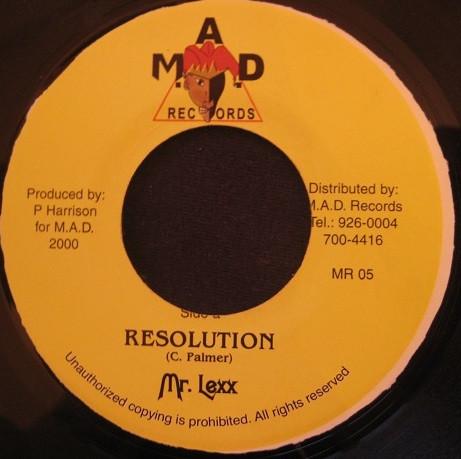 7inch Record MR. LEXX / JAGWA - Resolution / Control MR05 M.A.D. Records 2000 Jamaica Reggae, Ska & Dub Used
7inch Record MR. LEXX / JAGWA - Resolution / Control MR05 M.A.D. Records 2000 Jamaica Reggae, Ska & Dub Used