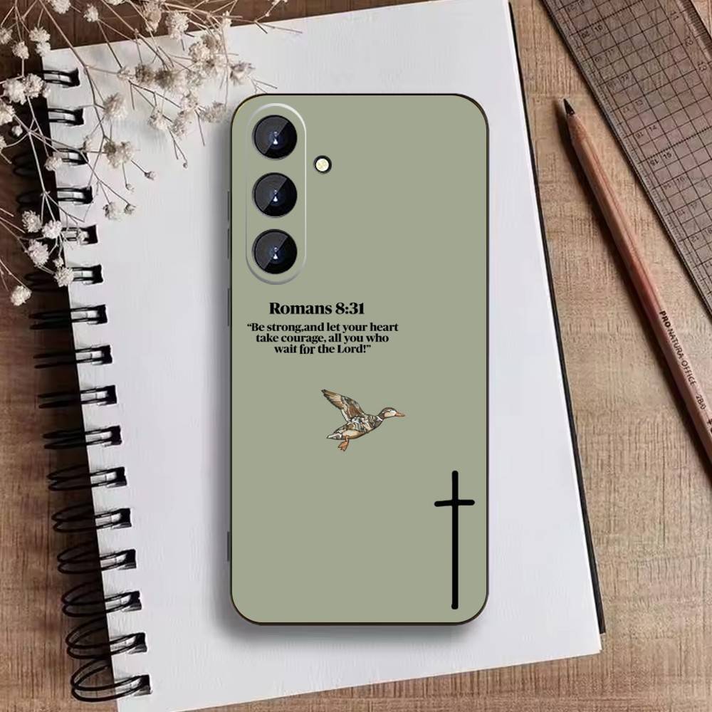 Bible Verse Jesus Christ Christian Phone Case For Samsung Galaxy A73,21,22,32,71,53,52,51,80,5G Soft Black Cover Samsung a32 5g
Bible Verse Jesus Christ Christian Phone Case For Samsung Galaxy A73,21,22,32,71,53,52,51,80,5G Soft Black Cover Samsung a32 5g