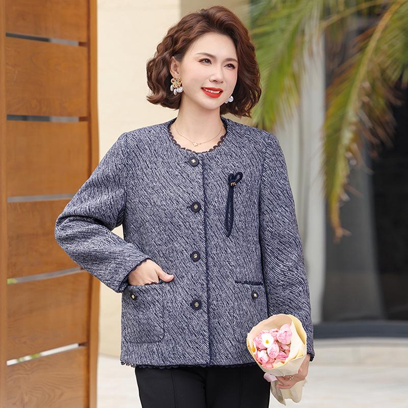 Mother s Spring Plus Size Loose Short Outerwear for Women Aged 40-60 5XL (140-165 lbs)
Mother s Spring Plus Size Loose Short Outerwear for Women Aged 40-60 5XL (140-165 lbs)