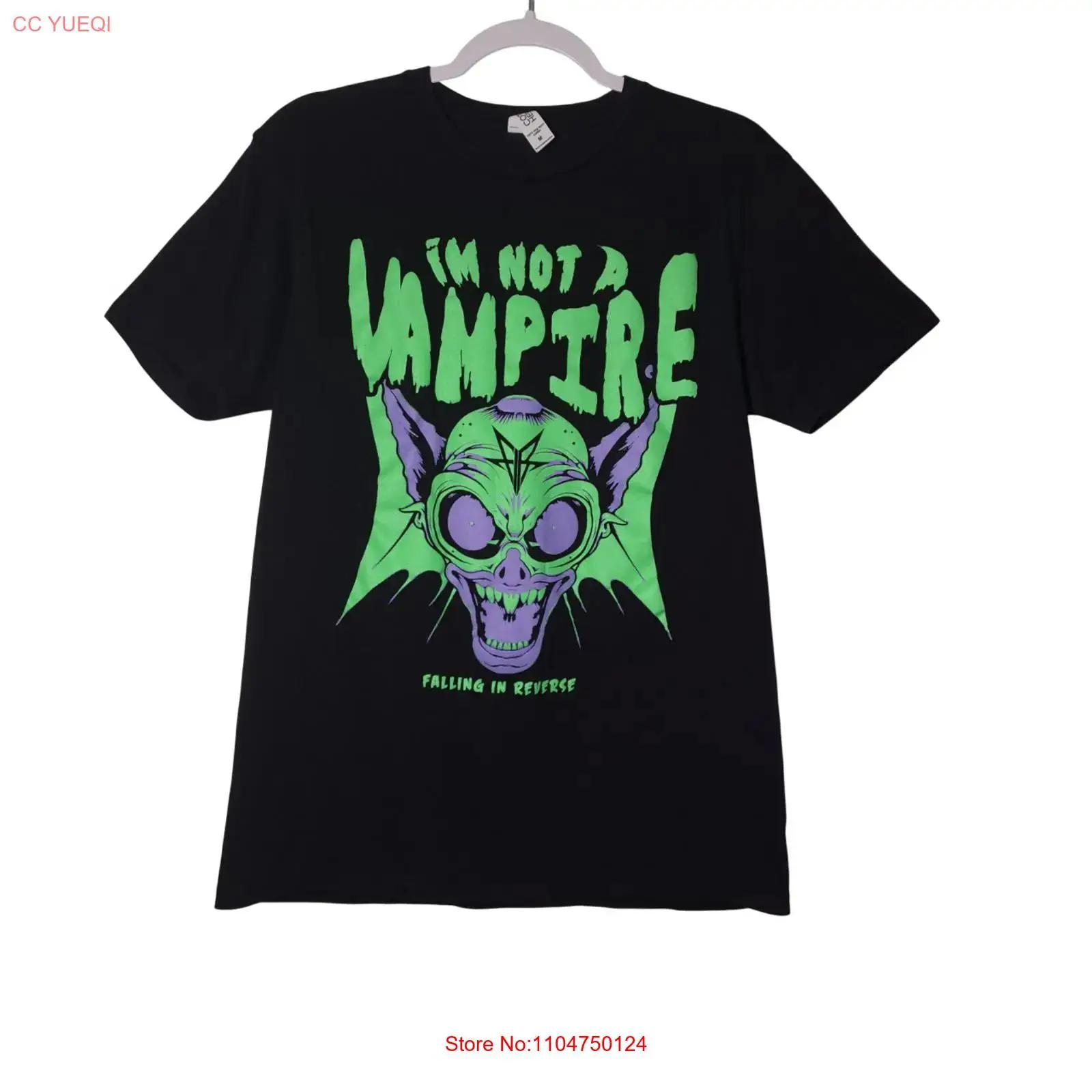 Falling In Reverse I m Not A Vampire USED T Shirt M Black Rock Post Hardcore vintage Washed Top For Everyday Wear Versatile S разноцветный
Falling In Reverse I m Not A Vampire USED T Shirt M Black Rock Post Hardcore vintage Washed Top For Everyday Wear Versatile S разноцветный