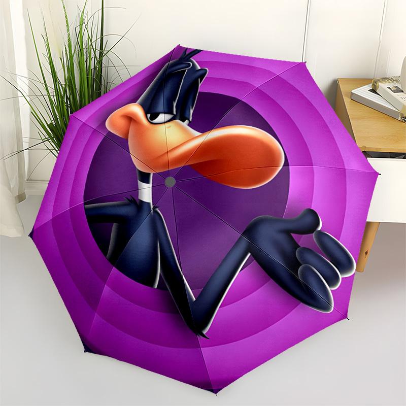 1pc Daffy Duck Umbrella - Automatic Open Compact Travel Umbrella with 43-Rib Durable Frame yy251021086
1pc Daffy Duck Umbrella - Automatic Open Compact Travel Umbrella with 43-Rib Durable Frame yy251021086