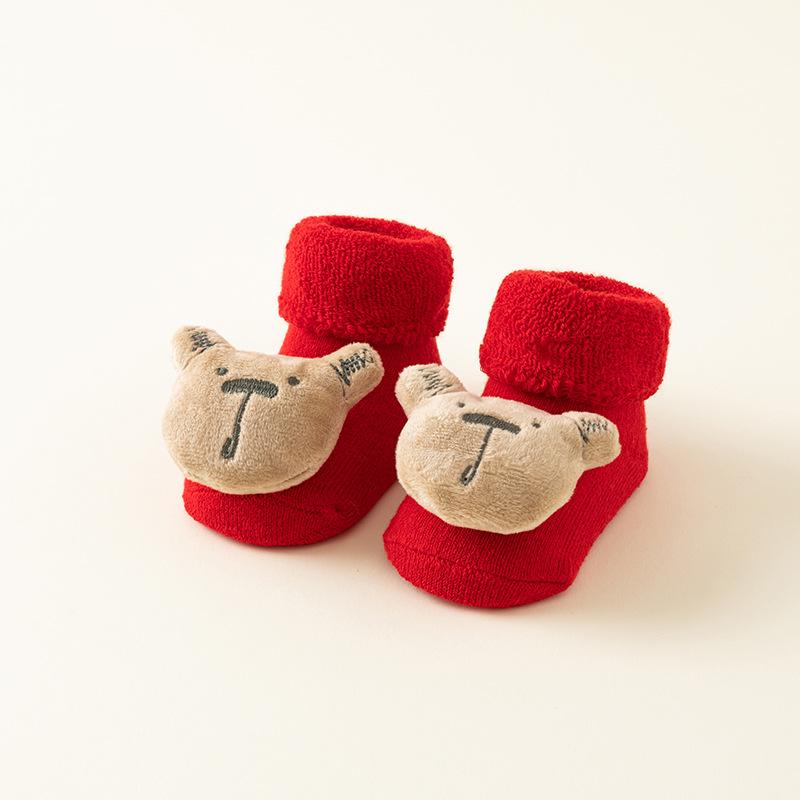 Новорожденные Красные Нескользящие Плюшевые Носки на Осень/Зиму - Теплые Махровые Рождественские Напольные Носки для Младенцев и Малышей. M 1-3 Years
Новорожденные Красные Нескользящие Плюшевые Носки на Осень/Зиму - Теплые Махровые Рождественские Напольные Носки для Младенцев и Малышей. M 1-3 Years
