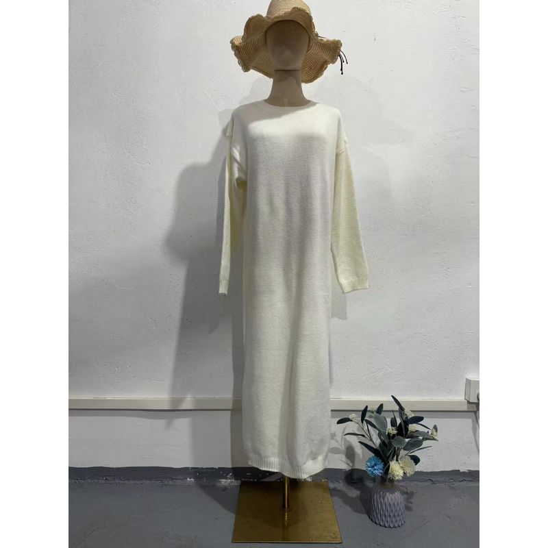 Западный стиль Модный темперамент Круглый вырез Свободное вязаное платье Круглый вырез Свободное вязаное платье White 2XL
Западный стиль Модный темперамент Круглый вырез Свободное вязаное платье Круглый вырез Свободное вязаное платье White 2XL