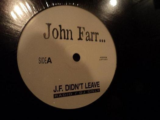 12inch Record JOHN FARRUGGIO - JF Didnt Leave / JF Got Busy JJF1001 Not On Label 2003 US Dance & Electronica Used
12inch Record JOHN FARRUGGIO - JF Didnt Leave / JF Got Busy JJF1001 Not On Label 2003 US Dance & Electronica Used