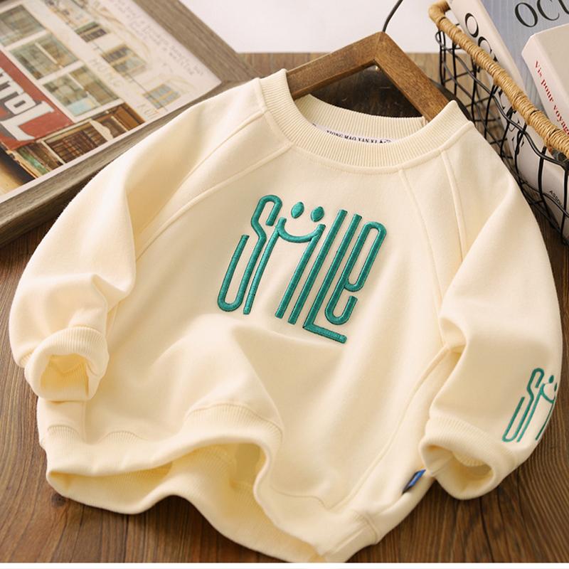 Boys Sweatshirt 3-12 Years Spring Autumn Boys Shirt Fashion Letter Smile Full Sleeve Teenager Children Top Clothes 160 абрикосовий
Boys Sweatshirt 3-12 Years Spring Autumn Boys Shirt Fashion Letter Smile Full Sleeve Teenager Children Top Clothes 160 абрикосовий