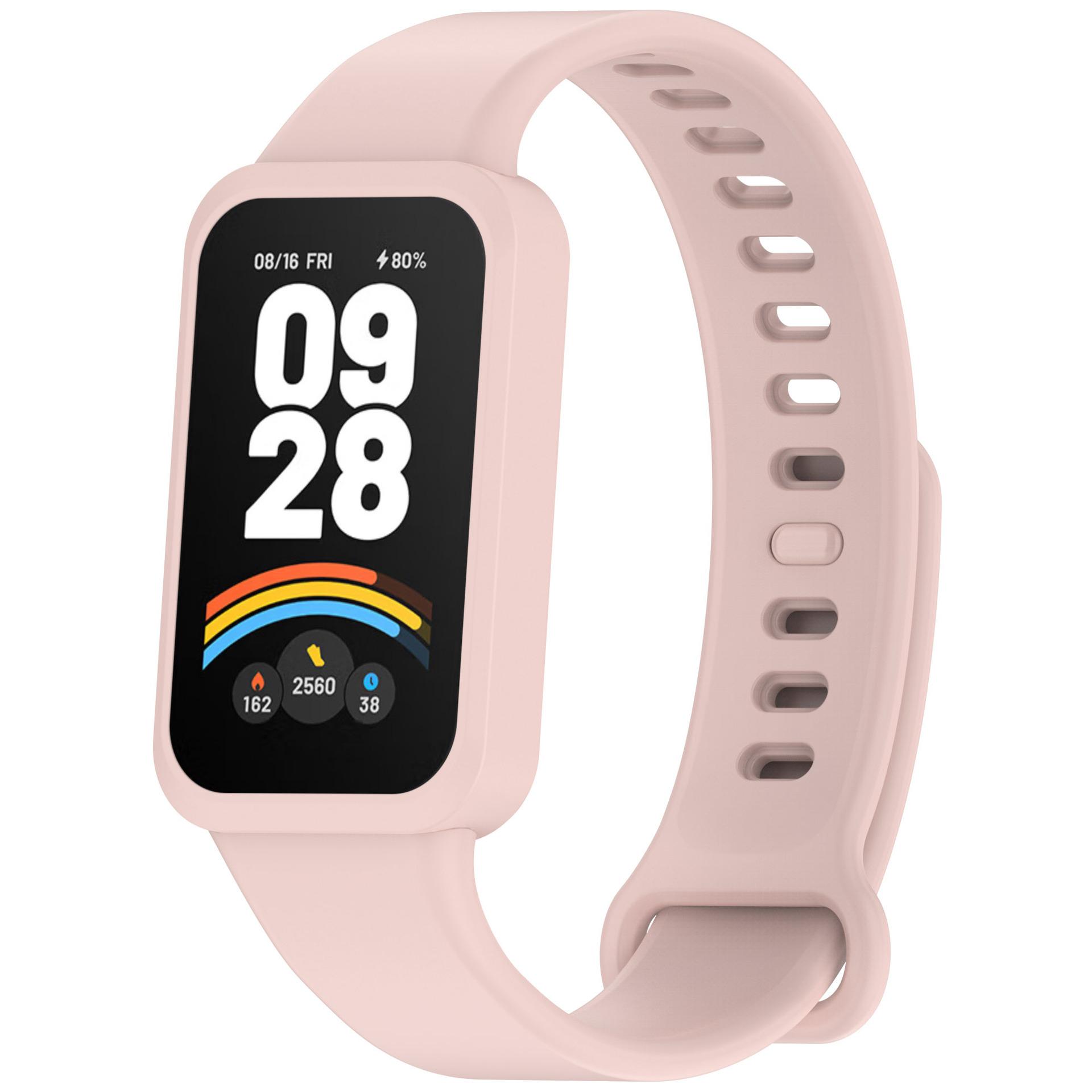 М який силіконовий ремінець для Xiaomi Mi Band 9 Active Спортивний змінний браслет з рамкою-чохлом для Mi Band 9active Ремінець Correa for Mi Band 9 Active рожевий
М який силіконовий ремінець для Xiaomi Mi Band 9 Active Спортивний змінний браслет з рамкою-чохлом для Mi Band 9active Ремінець Correa for Mi Band 9 Active рожевий