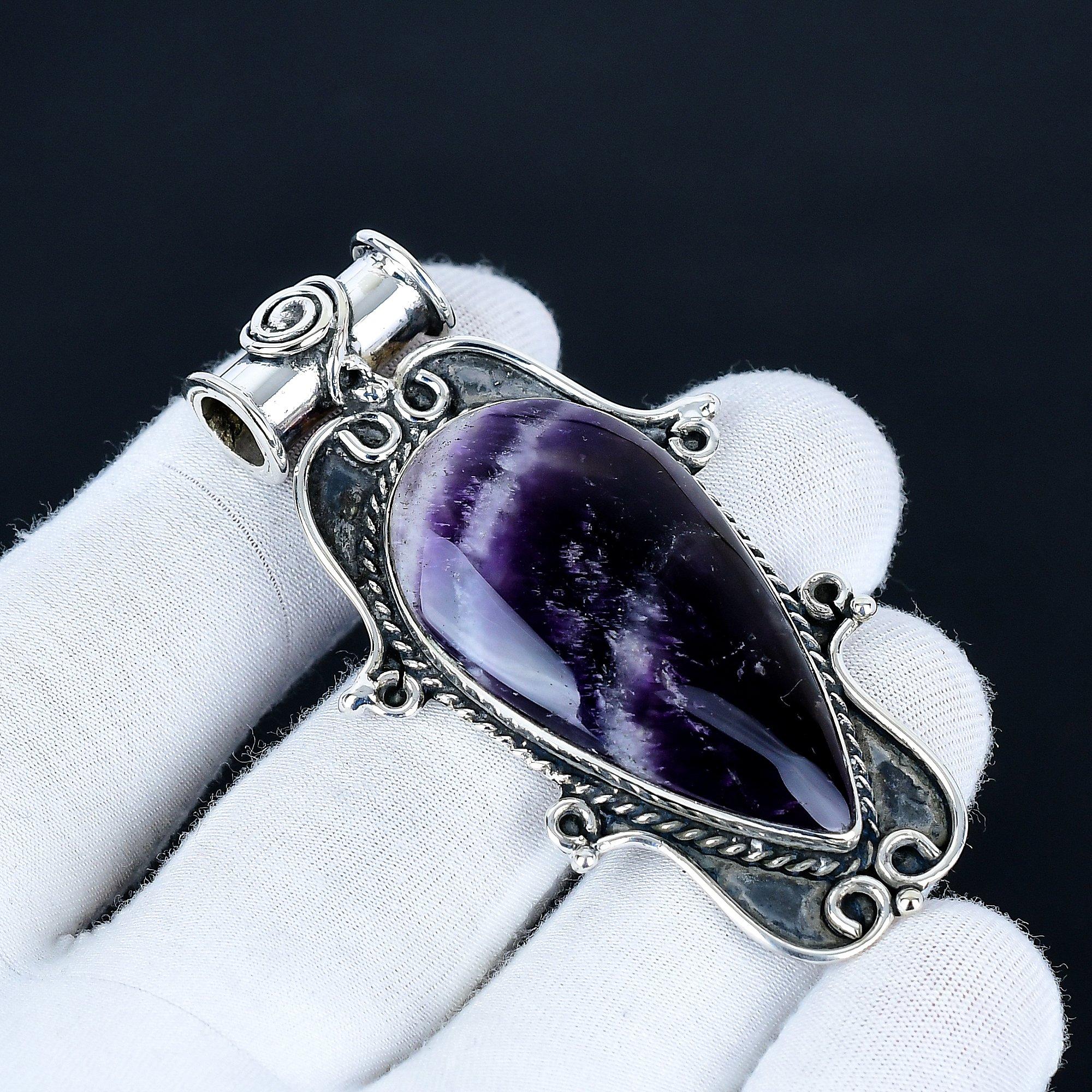 Chevron Amethyst Pendant, 925 Sterling Silver Handmade Jewelry, Amethyst Silver Pendant, Party Wear Jewelry For Women s, Pendant Engagement Gift 7.5 Cm
Chevron Amethyst Pendant, 925 Sterling Silver Handmade Jewelry, Amethyst Silver Pendant, Party Wear Jewelry For Women s, Pendant Engagement Gift 7.5 Cm