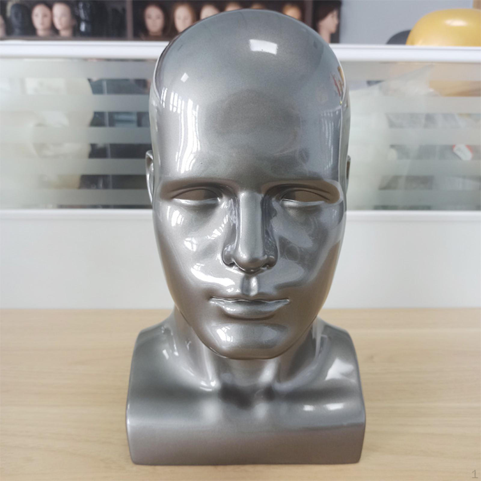 Male Mannequin Head Display Stand for Styling Practice and Home Decor
Male Mannequin Head Display Stand for Styling Practice and Home Decor