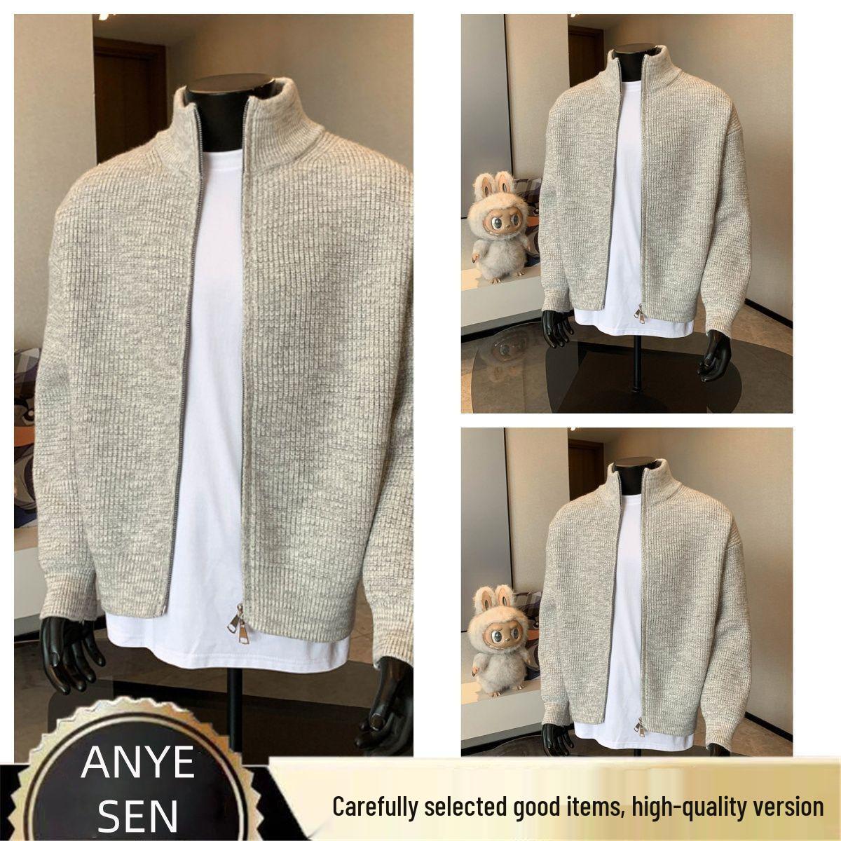 Men s Trendy Post-Apocalyptic Streetwear Slim Fit Cardigan Knitwear for Autumn/Winter M
Men s Trendy Post-Apocalyptic Streetwear Slim Fit Cardigan Knitwear for Autumn/Winter M