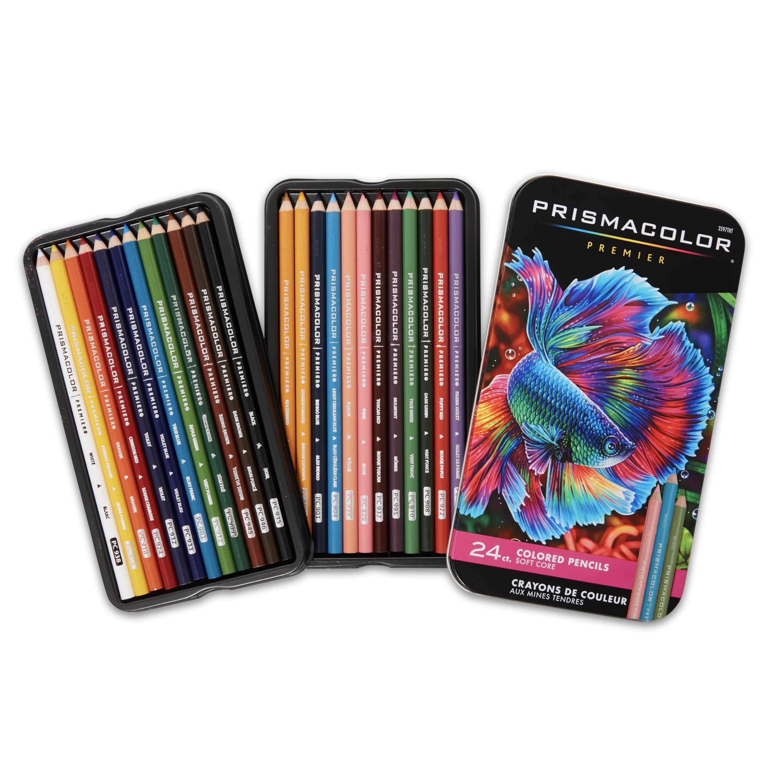 Набор цветных карандашей Sanford Prismacolor, 24 цвета
Набор цветных карандашей Sanford Prismacolor, 24 цвета