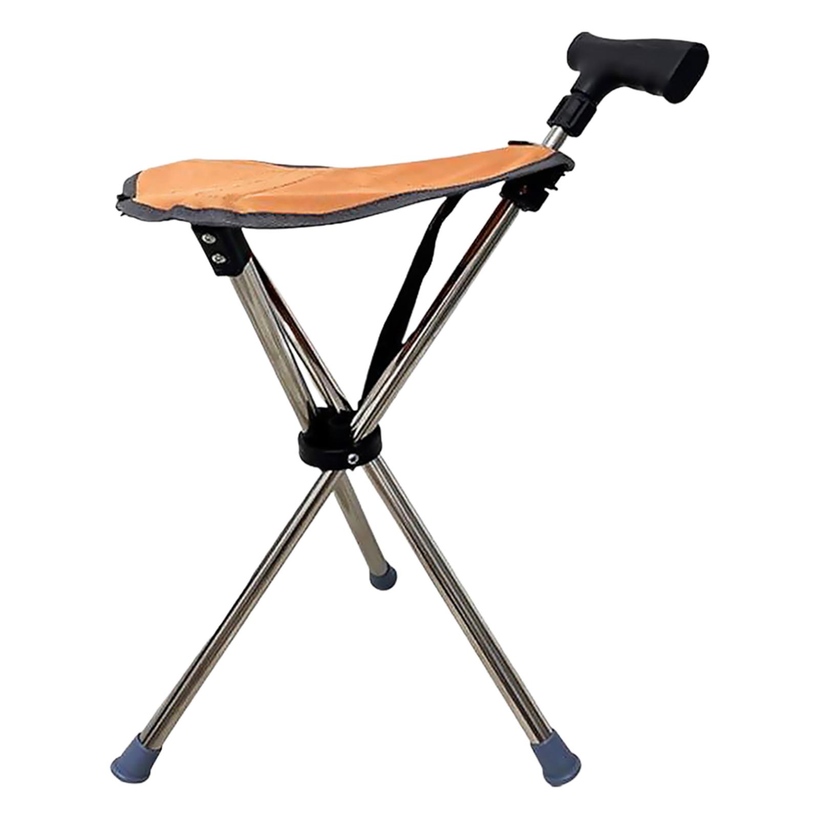 Foldable Stainless Steel Travel Crutches with Seat 2-in-1 Lightweight Cane & Stool Foldable Cane Chair for Elderly помаранчевий
Foldable Stainless Steel Travel Crutches with Seat 2-in-1 Lightweight Cane & Stool Foldable Cane Chair for Elderly помаранчевий