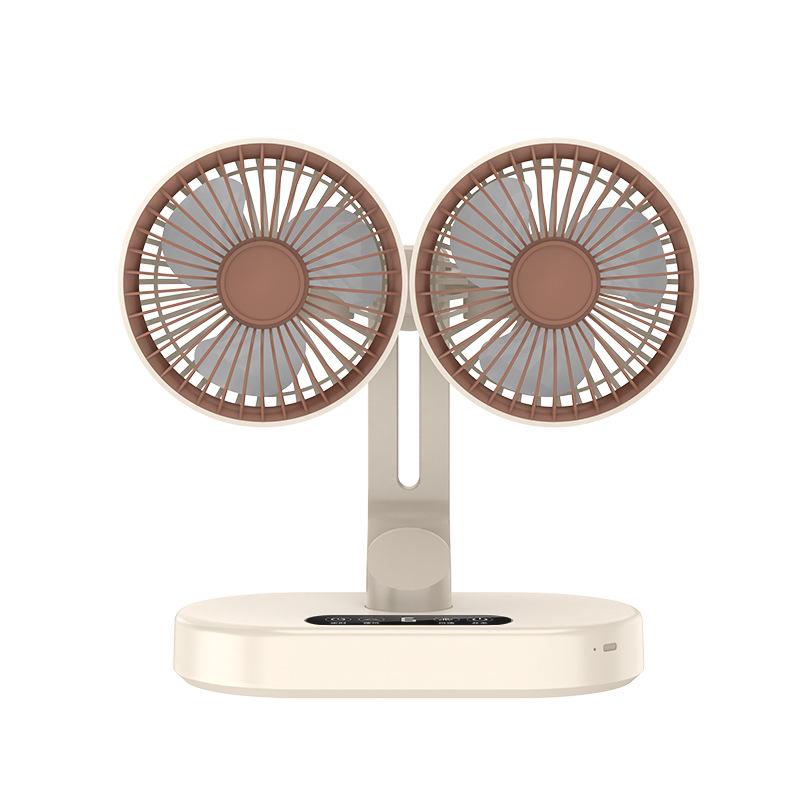Wireless Dual-Head USB Desktop Fan - Compact, Long Battery Life for Home Use Plug-in
Wireless Dual-Head USB Desktop Fan - Compact, Long Battery Life for Home Use Plug-in
