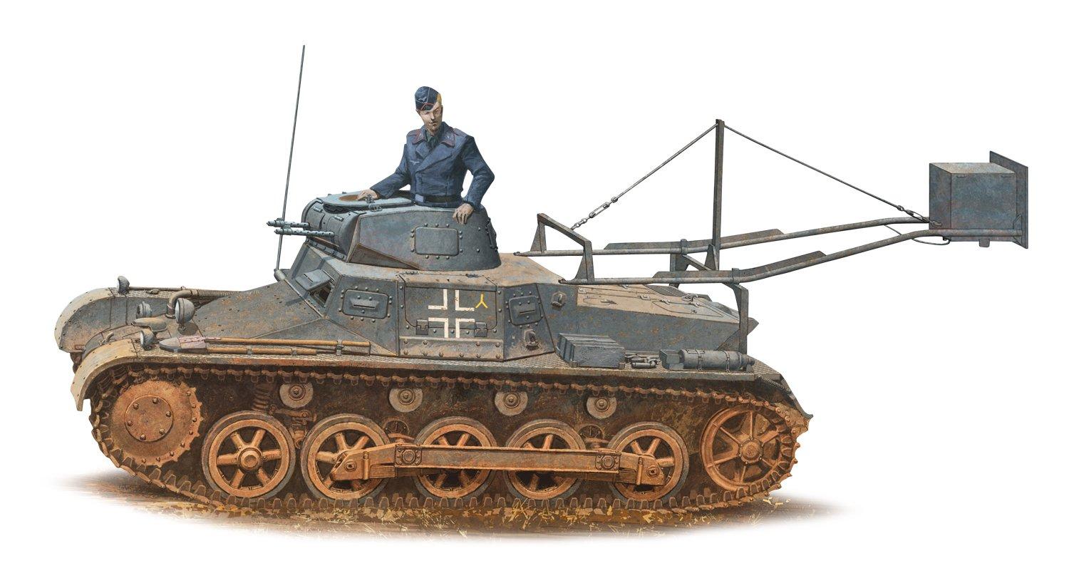 Platz Другої світової війни Німецька армія Panzer I Tank B Type Explosive Install Vehicle Plastic Model CH6480 1/35
Platz Другої світової війни Німецька армія Panzer I Tank B Type Explosive Install Vehicle Plastic Model CH6480 1/35