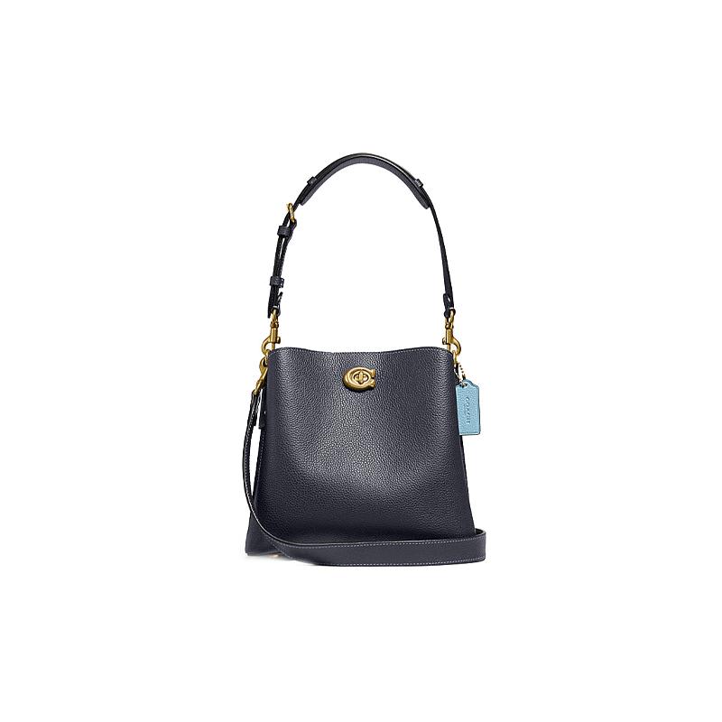 COACH Willow 24 Commuting Portable Grained Leather Shoulder Crossbody Handbag Medium Women s Dark Blue Purple синій
COACH Willow 24 Commuting Portable Grained Leather Shoulder Crossbody Handbag Medium Women s Dark Blue Purple синій