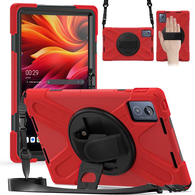 Heavy Duty Case For Lenovo Tab K11 Plus 2024 11.45 inch Model TB352FU TB352XU 360 Rotating Stand Armor Cover With Shoulder Strap K11 Plus TB352FU XU красный
Heavy Duty Case For Lenovo Tab K11 Plus 2024 11.45 inch Model TB352FU TB352XU 360 Rotating Stand Armor Cover With Shoulder Strap K11 Plus TB352FU XU красный