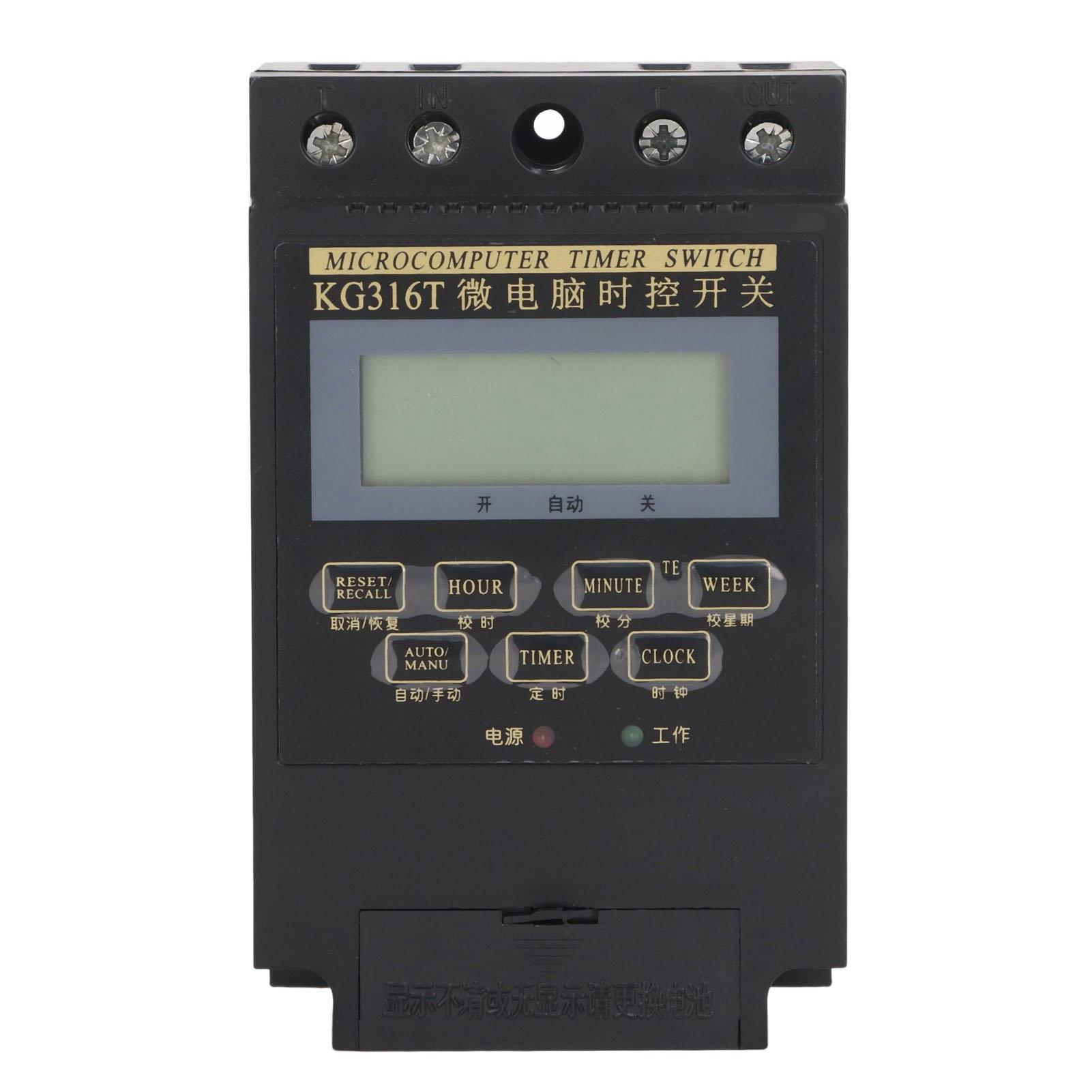 Programmable Timer Switch Auto Timing Electronic Time Control Switch with Capacitor for Street Lamp
Programmable Timer Switch Auto Timing Electronic Time Control Switch with Capacitor for Street Lamp
