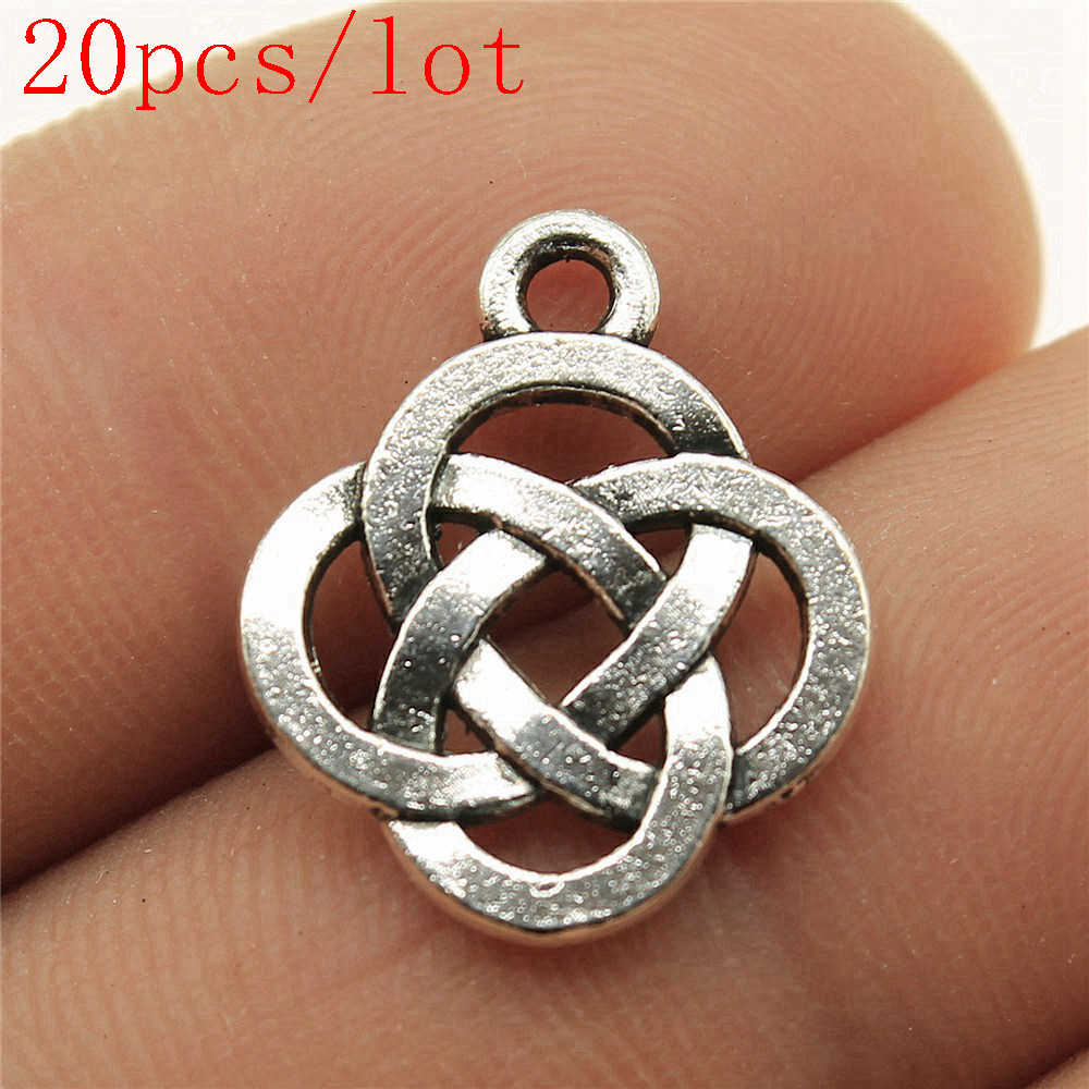 Подвески с китайским узлом для изготовления ювелирных изделий, кулон, аксессуары для поделок своими руками A01-20pcs-18x16mm
Подвески с китайским узлом для изготовления ювелирных изделий, кулон, аксессуары для поделок своими руками A01-20pcs-18x16mm