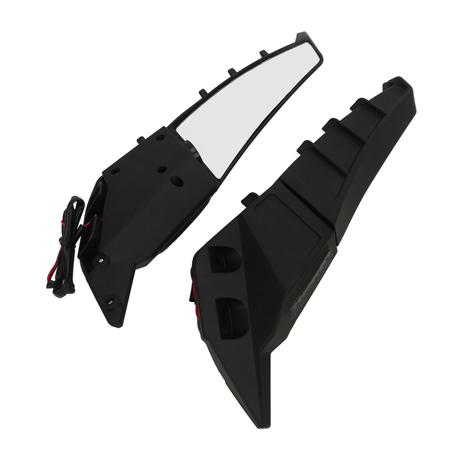 2 шт. Мотоциклетное зеркало заднего вида со светодиодным указателем поворота, регулируемое вращающееся боковое зеркало для Ninja
2 шт. Мотоциклетное зеркало заднего вида со светодиодным указателем поворота, регулируемое вращающееся боковое зеркало для Ninja