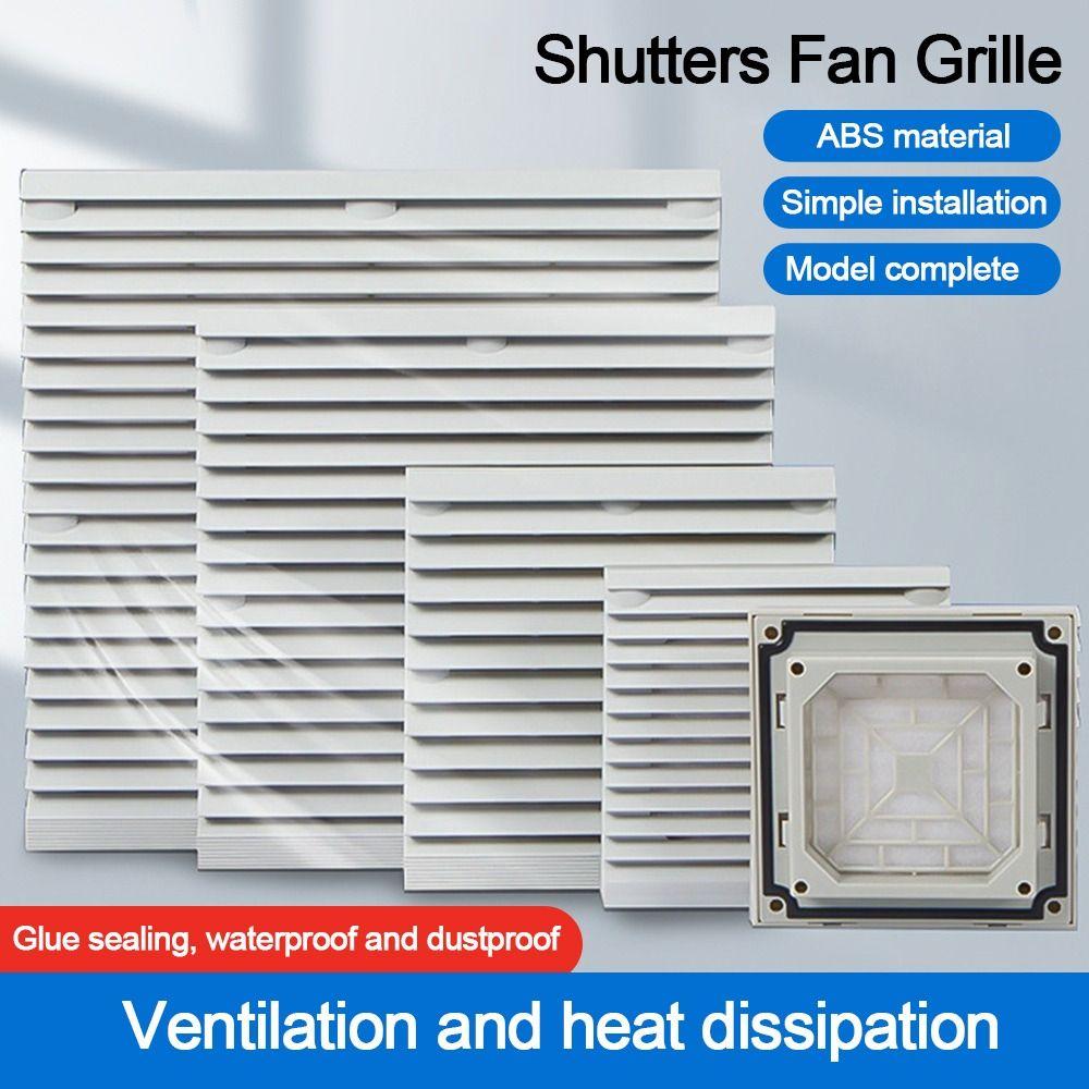 Without Fan Cabinet Ventilation Filter ABS Fan Filter Air Ventilation System Dust-proof Louver 80X80mm A
Without Fan Cabinet Ventilation Filter ABS Fan Filter Air Ventilation System Dust-proof Louver 80X80mm A