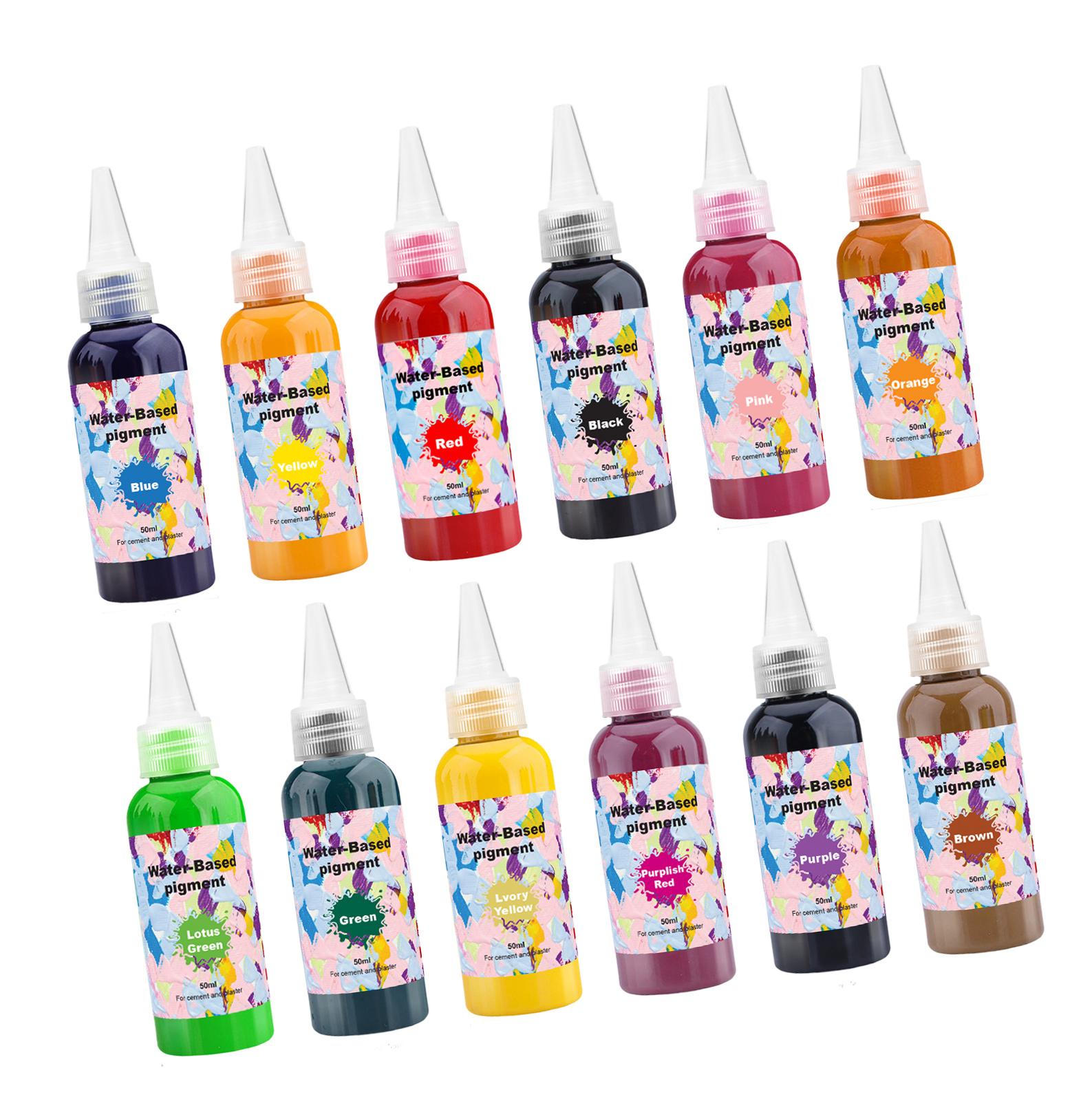 Intense Water Soluble Glowing Pigment Set For Plaster Jewelry Design With Dropper 50ml Crafting Supplies 1
Intense Water Soluble Glowing Pigment Set For Plaster Jewelry Design With Dropper 50ml Crafting Supplies 1