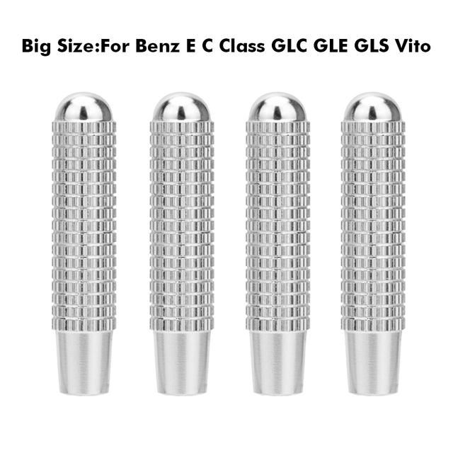 4pcs Aluminum Alloy Car Door Bolt Lock Pin Button Cover for Mercedes Benz C W205 GLC GLE E W213 CLA GLA A Class Accessories 4pcs Big Size
4pcs Aluminum Alloy Car Door Bolt Lock Pin Button Cover for Mercedes Benz C W205 GLC GLE E W213 CLA GLA A Class Accessories 4pcs Big Size