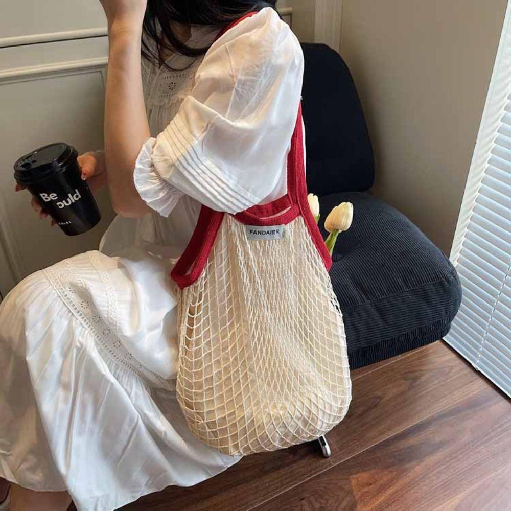 Large Capacity Hollow Woven Shoulder Bag Polyester Summer Beach Tote Bags Clothes Storage зелений
Large Capacity Hollow Woven Shoulder Bag Polyester Summer Beach Tote Bags Clothes Storage зелений