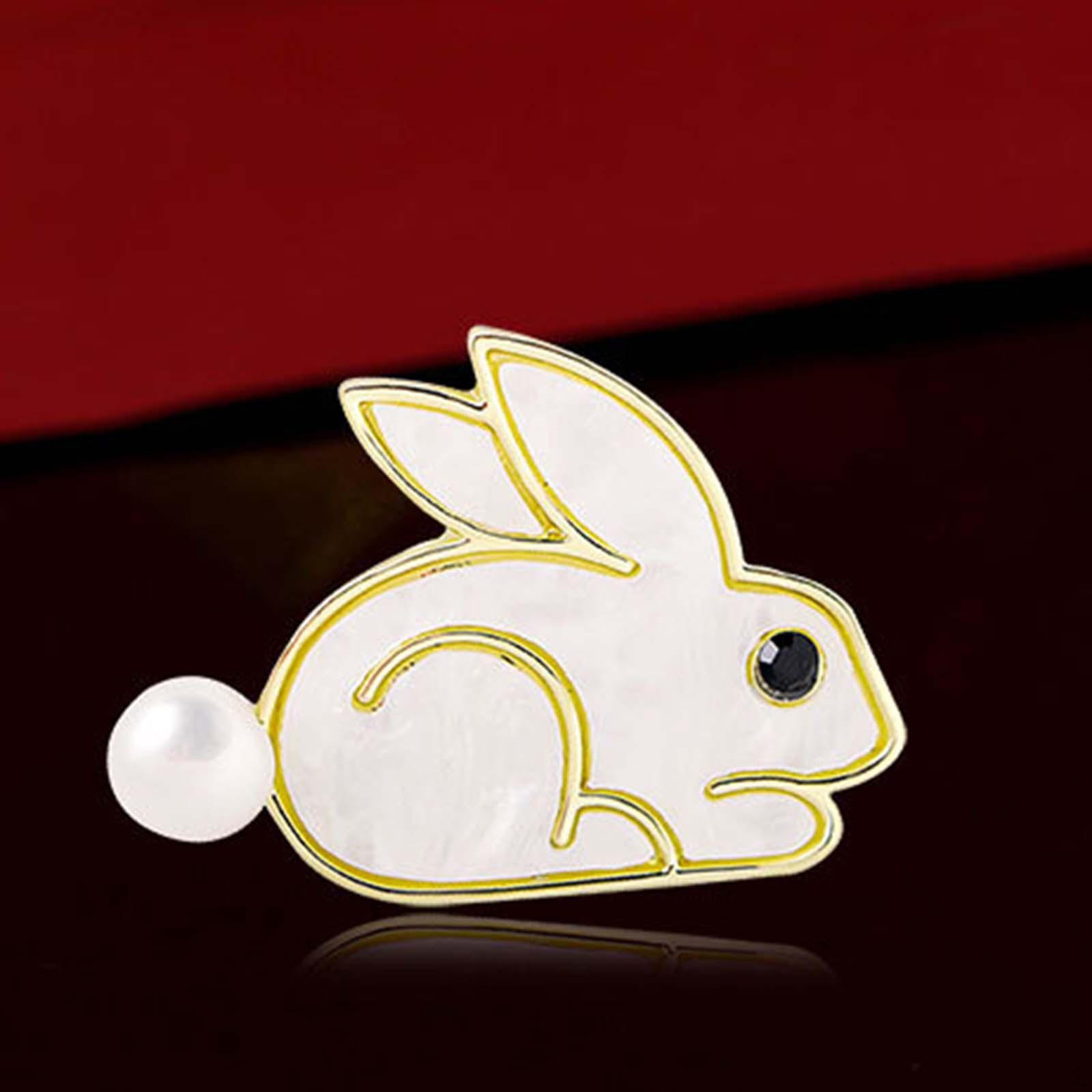 Adorable Bunny Lapel Pin, Fashionable for Women s Clothing and Accessories 3.5cmx2.5cm
Adorable Bunny Lapel Pin, Fashionable for Women s Clothing and Accessories 3.5cmx2.5cm
